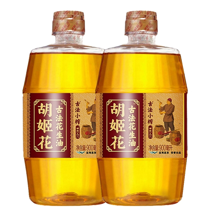 古法小榨花生油900ml
